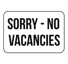 No Vacancies